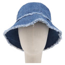 Miu Miu Bucket Hat Denim Blue Auth 207275M-13