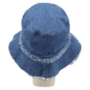 Miu Miu Bucket Hat Denim Blue Auth 207275M-2