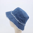Miu Miu Bucket Hat Denim Blue Auth 207275M-3