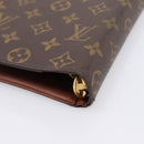 LOUIS VUITTON Monogram Agenda MM Day Planner Cover R20105 LV Auth 207278-10
