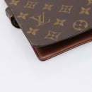 LOUIS VUITTON Monogram Agenda MM Day Planner Cover R20105 LV Auth 207278-11