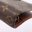 LOUIS VUITTON Monogram Agenda MM Day Planner Cover R20105 LV Auth 207278-12