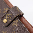 LOUIS VUITTON Monogram Agenda MM Day Planner Cover R20105 LV Auth 207278-13