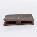 LOUIS VUITTON Monogram Agenda MM Day Planner Cover R20105 LV Auth 207278-4