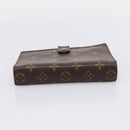 LOUIS VUITTON Monogram Agenda MM Day Planner Cover R20105 LV Auth 207278-5