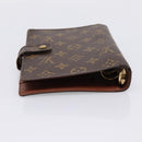 LOUIS VUITTON Monogram Agenda MM Day Planner Cover R20105 LV Auth 207278-6