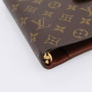 LOUIS VUITTON Monogram Agenda MM Day Planner Cover R20105 LV Auth 207278-9