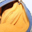 LOUIS VUITTON Monogram Denim Trousse Speedy PM Pouch Blue M95082 LV Auth 207279A-20