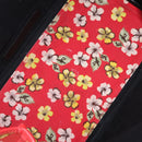 Balenciaga Navy Cabas S Tote Bag Canvas Red Silver 339933 Auth 207286A-19