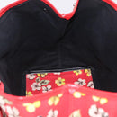 Balenciaga Navy Cabas S Tote Bag Canvas Red Silver 339933 Auth 207286A-20
