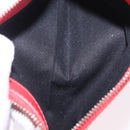 Balenciaga Navy Cabas S Tote Bag Canvas Red Silver 339933 Auth 207286A-25