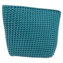 Bottega Veneta INTRECCIATO Clutch Bag Leather Emerald Green Auth 207290M-13