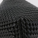 Bottega Veneta INTRECCIATO Clutch Bag Leather Dark Brown Silver Auth 207291M-9