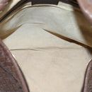 Bottega Veneta INTRECCIATO Hobo Shoulder Bag Leather Brown 115654 Auth 207295V-10