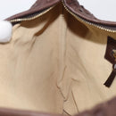 Bottega Veneta INTRECCIATO Hobo Shoulder Bag Leather Brown 115653 Auth 207297V-20