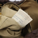 Bottega Veneta INTRECCIATO Hobo Shoulder Bag Leather Brown 115653 Auth 207297V-11
