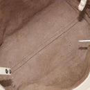 Bottega Veneta INTRECCIATO Hand Bag Leather Ivory Auth 207300A-11