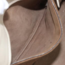 Bottega Veneta INTRECCIATO Hand Bag Leather Ivory Auth 207300A-24