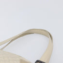 Bottega Veneta INTRECCIATO Hand Bag Leather Ivory Auth 207300A-14