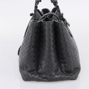 Bottega Veneta INTRECCIATO Hand Bag Leather Gray Auth 207303V-5