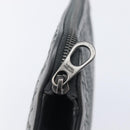 Bottega Veneta INTRECCIATO Clutch Bag Leather Gray Auth 207305V-12
