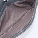 Bottega Veneta INTRECCIATO Clutch Bag Leather Gray Auth 207305V-14