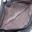 Bottega Veneta INTRECCIATO Clutch Bag Leather Gray Auth 207305V-17