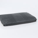 Bottega Veneta INTRECCIATO Clutch Bag Leather Gray Auth 207305V-6