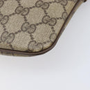GUCCI GG Supreme Web Sherry Line Shoulder Bag PVC Beige 904 02 047 Auth 207308-21