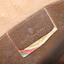 GUCCI GG Supreme Web Sherry Line Shoulder Bag PVC Beige 904 02 047 Auth 207308-26