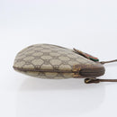 GUCCI GG Supreme Web Sherry Line Shoulder Bag PVC Beige 904 02 047 Auth 207308-5