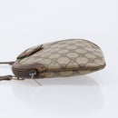 GUCCI GG Supreme Web Sherry Line Shoulder Bag PVC Beige 904 02 047 Auth 207308-7