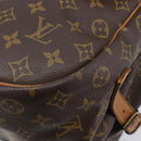 LOUIS VUITTON Monogram Saumur 35 Shoulder Bag M42254 LV Auth 207313-10