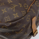 LOUIS VUITTON Monogram Saumur 35 Shoulder Bag M42254 LV Auth 207313-12