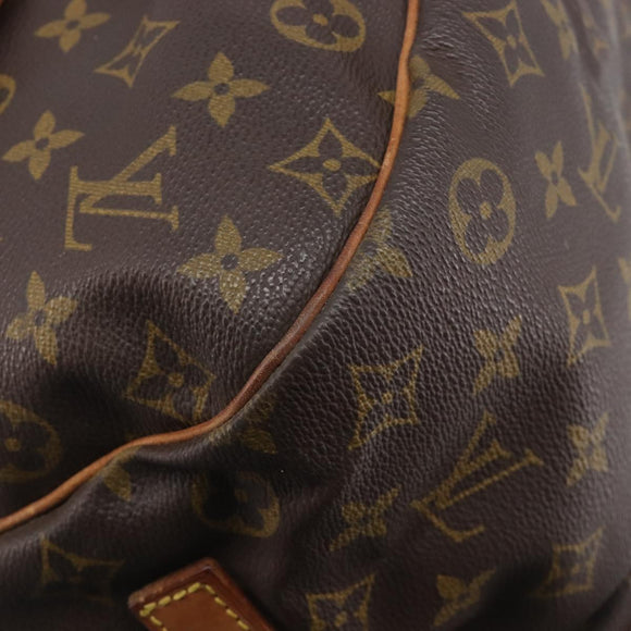 LOUIS VUITTON Monogram Saumur 35 Shoulder Bag M42254 LV Auth 207313