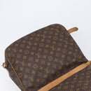 LOUIS VUITTON Monogram Saumur 35 Shoulder Bag M42254 LV Auth 207313-16