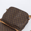 LOUIS VUITTON Monogram Saumur 35 Shoulder Bag M42254 LV Auth 207313-17