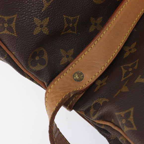LOUIS VUITTON Monogram Saumur 35 Shoulder Bag M42254 LV Auth 207313