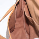 LOUIS VUITTON Monogram Saumur 35 Shoulder Bag M42254 LV Auth 207313-26
