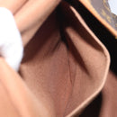 LOUIS VUITTON Monogram Saumur 35 Shoulder Bag M42254 LV Auth 207313-31