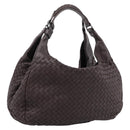Bottega Veneta INTRECCIATO Campana Shoulder Bag Leather 125787 Auth 207314V-1
