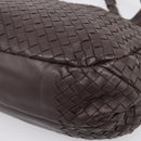 Bottega Veneta INTRECCIATO Campana Shoulder Bag Leather 125787 Auth 207314V-17