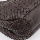 Bottega Veneta INTRECCIATO Campana Shoulder Bag Leather 125787 Auth 207314V-18