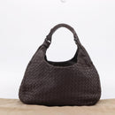 Bottega Veneta INTRECCIATO Campana Shoulder Bag Leather 125787 Auth 207314V-12