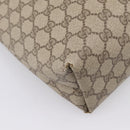 GUCCI GG Supreme Web Sherry Line Tote Bag PVC Beige Gold 39 02 003 Auth 207322-15