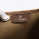 GUCCI GG Supreme Web Sherry Line Tote Bag PVC Beige Gold 39 02 003 Auth 207322-17