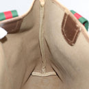 GUCCI GG Supreme Web Sherry Line Tote Bag PVC Beige Gold 39 02 003 Auth 207322-21