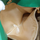 Bottega Veneta INTRECCIATO Shoulder Bag Leather Green Gold Tone Auth 207324V-21