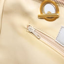 Bally Chain Shoulder Bag Leather Gold Auth 207326-22