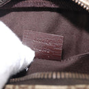 GUCCI GG Supreme Shoulder Bag PVC Beige Silver 122754 Auth 207351A-11